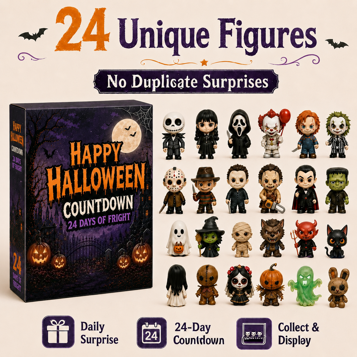 🔥 Halloween Early Discount 50% OFF🎃Build Your Own Spooky Holiday Display 👻 DIY Halloween Decor Kit for Endless Halloween Fun