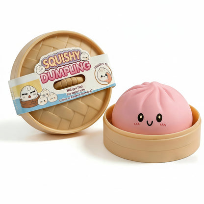 Kawaii Cute Rainbow Dumpling Squishy Stress Toy – Soft Slow-Rising Stress Relief Toy