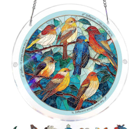 ☀️LAST DAY 45% OFF🔥Acrylic Jigsaw Puzzle Suncatcher - Holy Light of Jesus