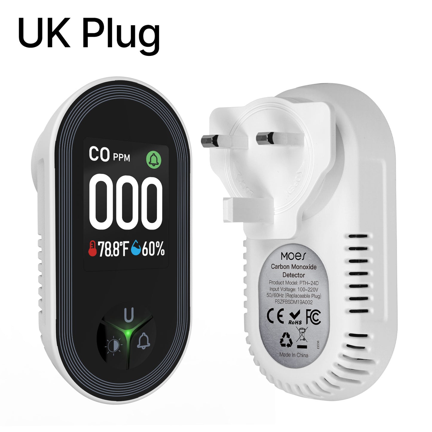 🎁Best Gift For Your Parents🎁Protection That Never Sleeps-CO&Gas Detector