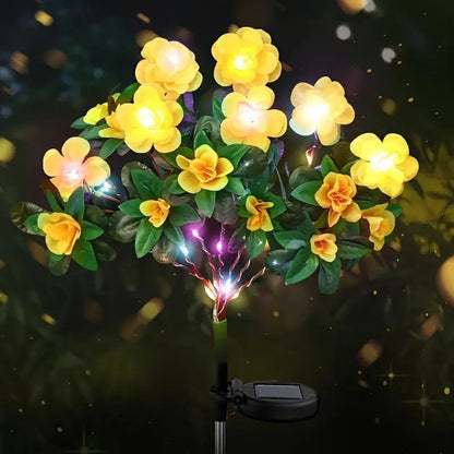 🔥Last Day 50% OFF|💐Simulation Flower Ground Stake Solar Light💐💡