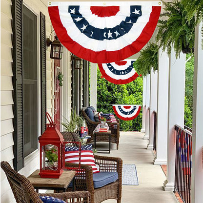🏆🏆Flash Sale 49% OFF⚡ Show Your Pride-LED Patriotic Bunting Banner for America’s 250th