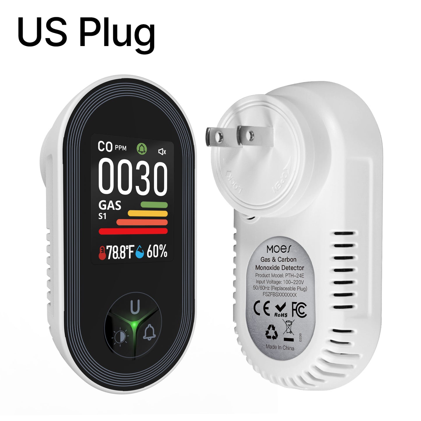 🎁Best Gift For Your Parents🎁Protection That Never Sleeps-CO&Gas Detector