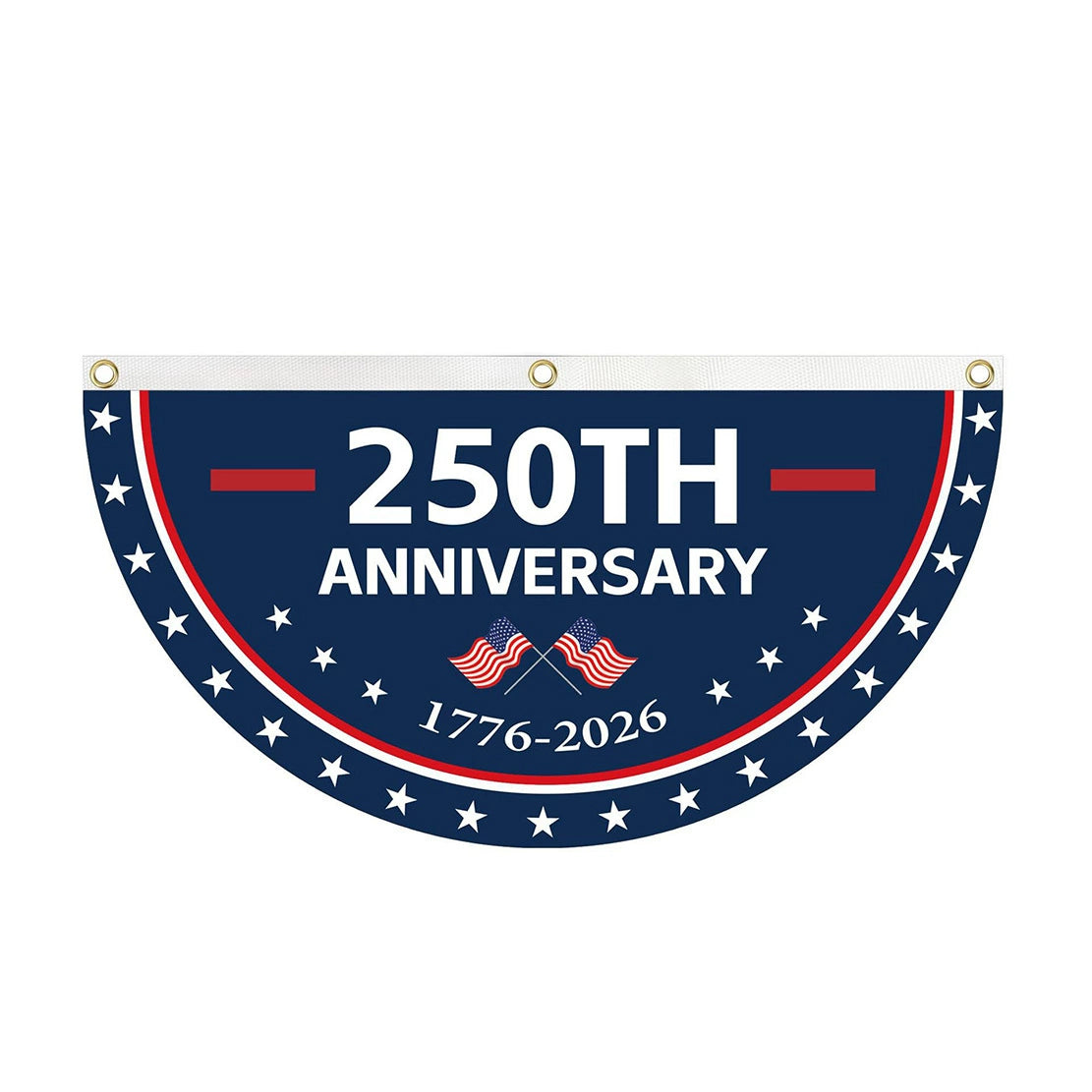Patriotic USA Flag 🎇 250th Anniversary 1776–2026 Decor