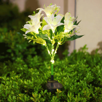 🔥Last Day 50% OFF|💐Simulation Flower Ground Stake Solar Light💐💡