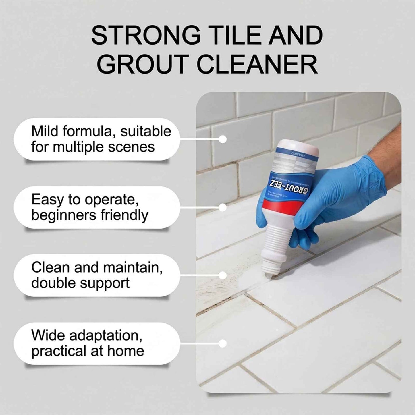 ✨ Magic Grout Cleaner | Powerful Tile & Grout Cleaner