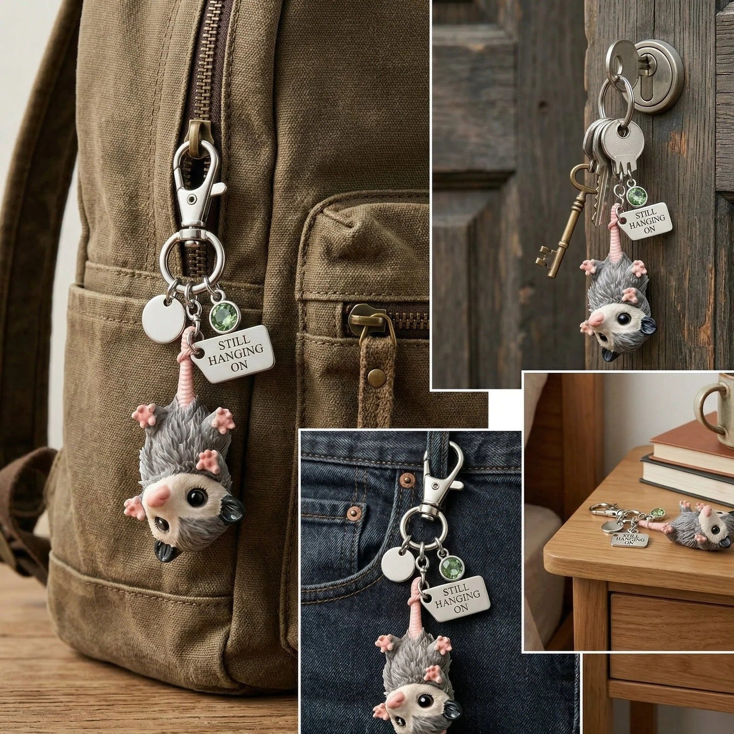 🔥Last Day 50% OFF🔥|🐮A Little Highland Cow For You Keychain: Your Daily Reminder of Quiet Strength🐄