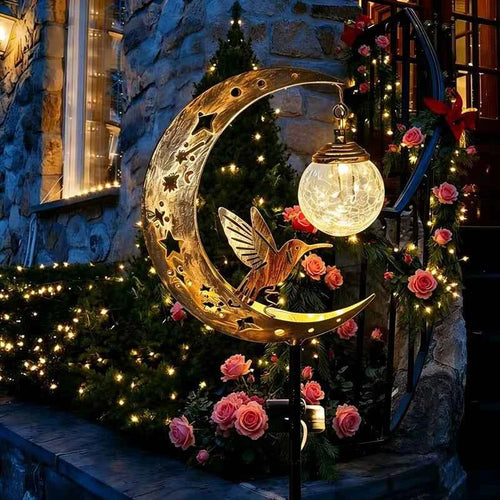 🔥 HOT SALE 50% OFF – Solar Garden Light ✨  Turn Your Dark Backyard Into A Magical Glowing Paradise 🌙