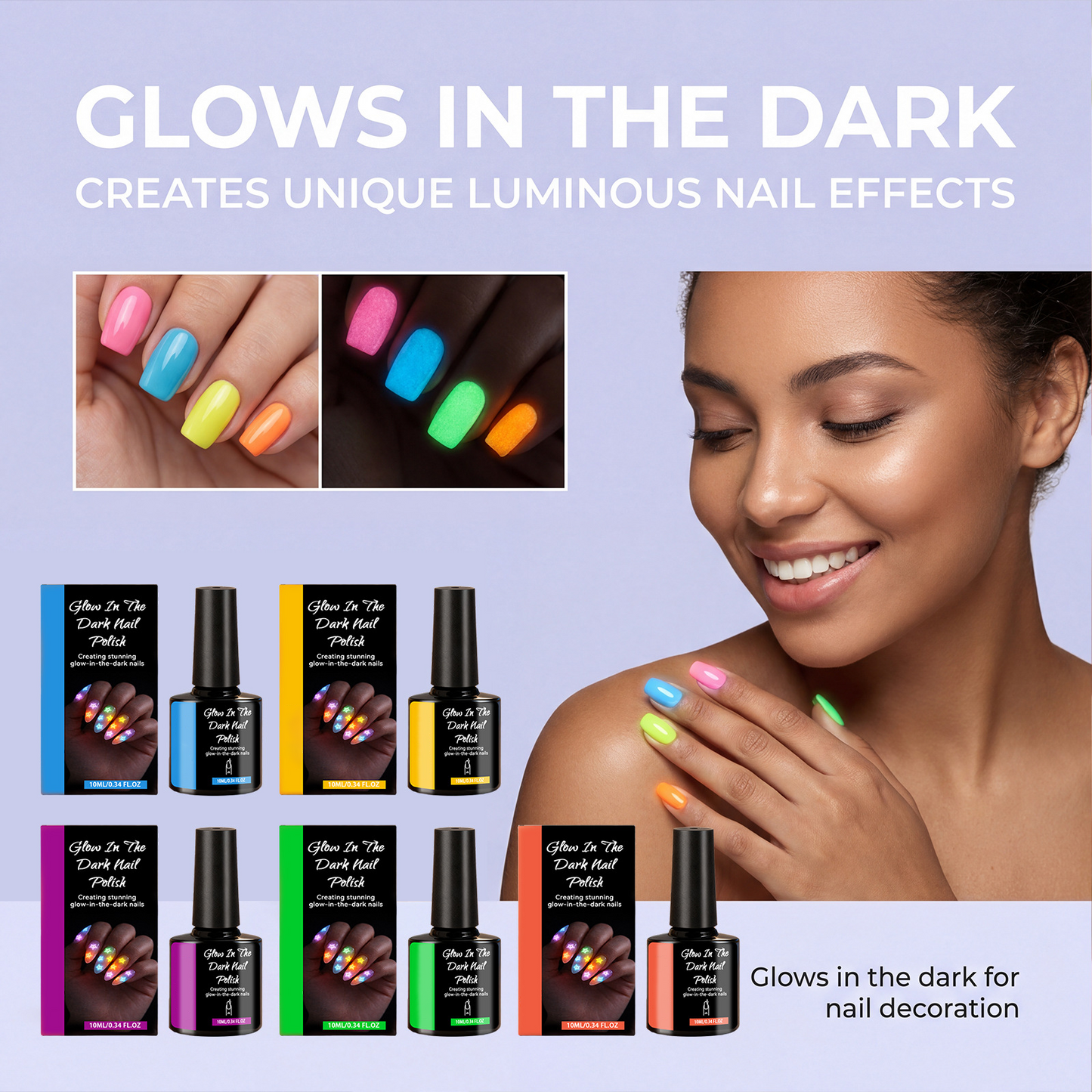 2026 New Product Promotion: Glow-in-the-Dark Nail Polish