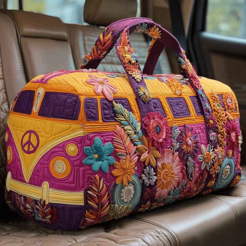 Hippie Journey Quilted Duffle Bag GFTOTP10823