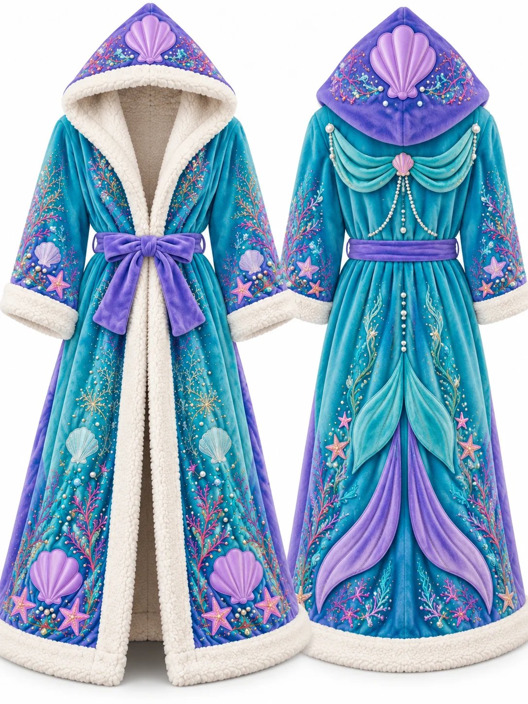 👑Princess Heated Robe — Cozy Warmth, Fairytale Elegance