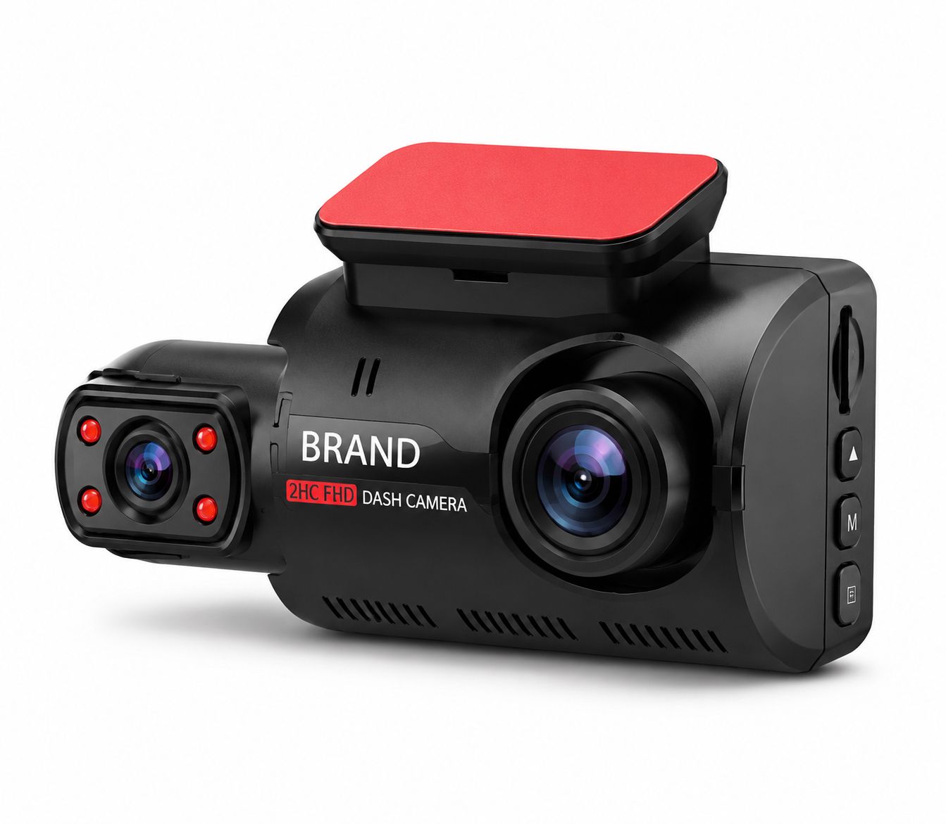 1080P Dual-Lens Dash Cam | Front & Interior Camera with G-Sensor