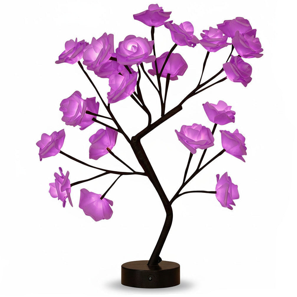 🌹🎁Mother’s Day Hot Sale | 50% Off Limited Time！Romantic Rose Tree Lamp Gift