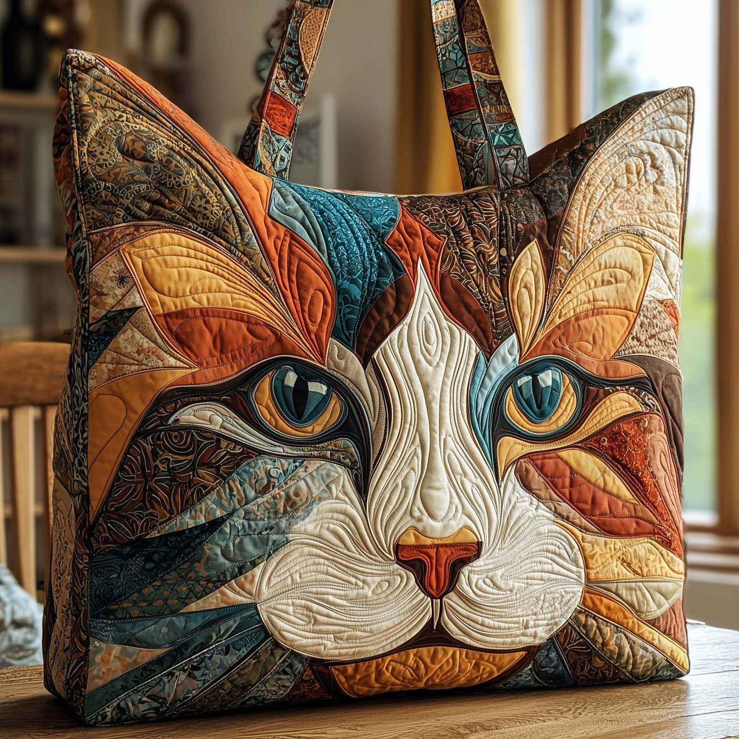 🔥 2026 Best Seller - Catitude Quilted Tote Bag