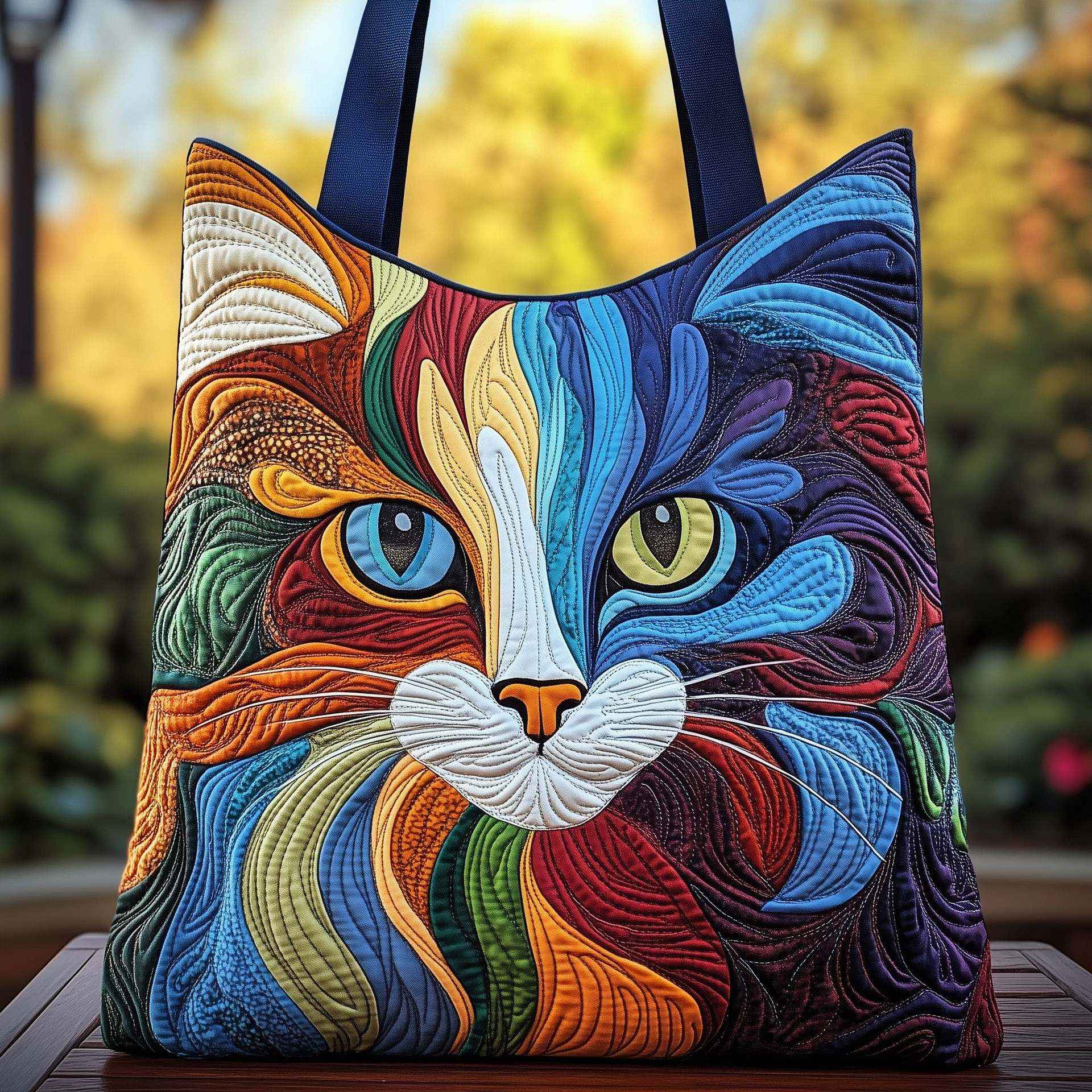 🔥 2026 Best Seller - Catitude Quilted Tote Bag