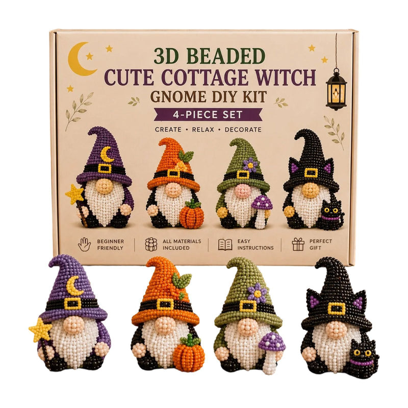 Tiny 3D Beaded Animal DIY Kit