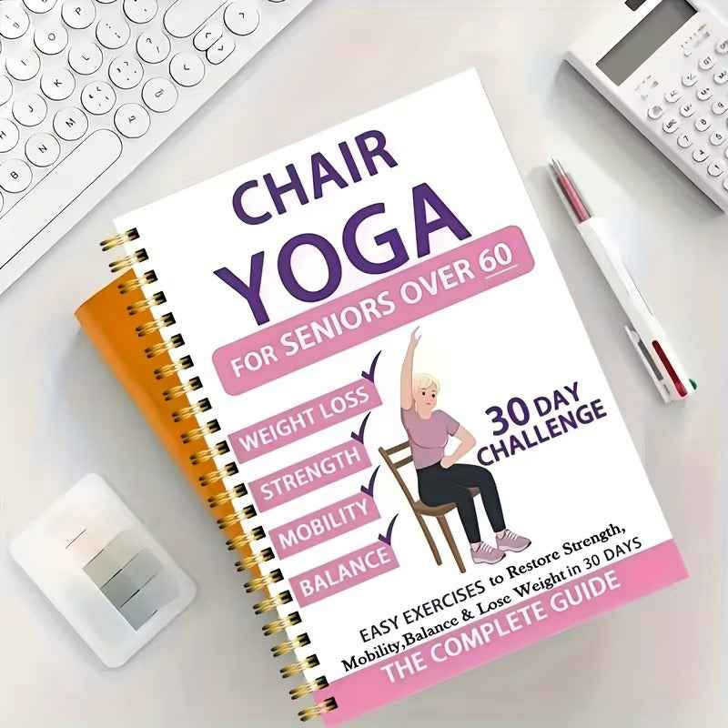 ✨ Chair Yoga for Seniors: A 30-Day Guide | Popular Among Older Adults