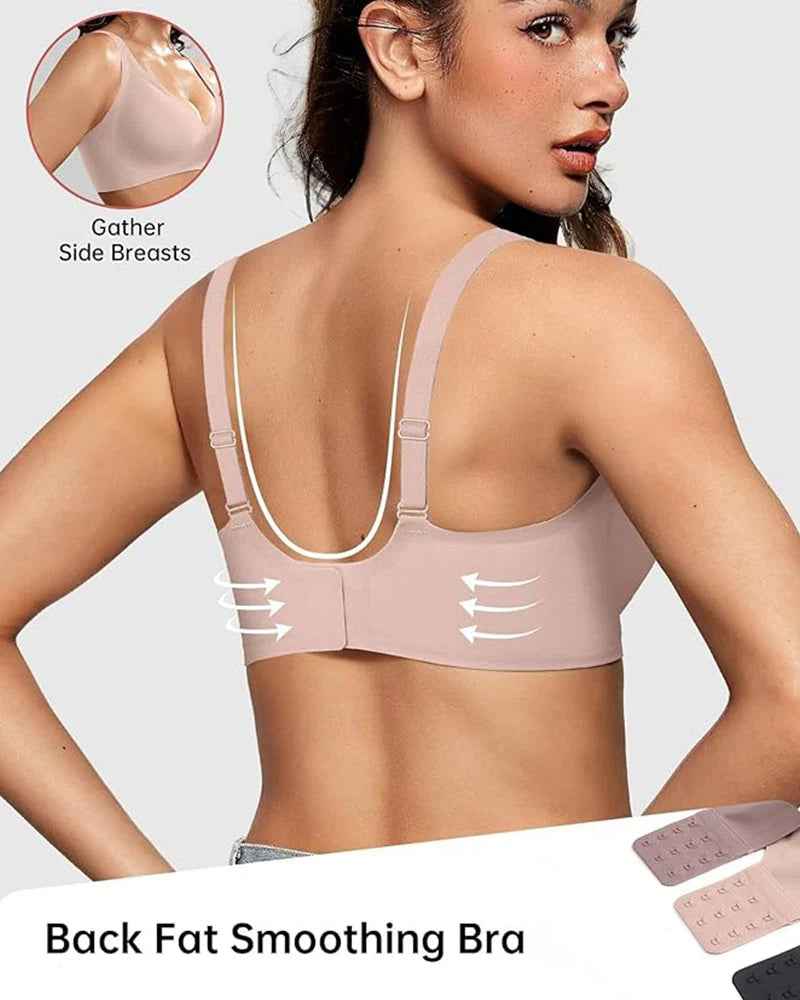 🔥Black Friday Sales🔥Seamless Deep V Push-Up Wireless Bra
