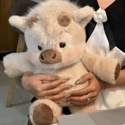 Running Highland Cow Plushie