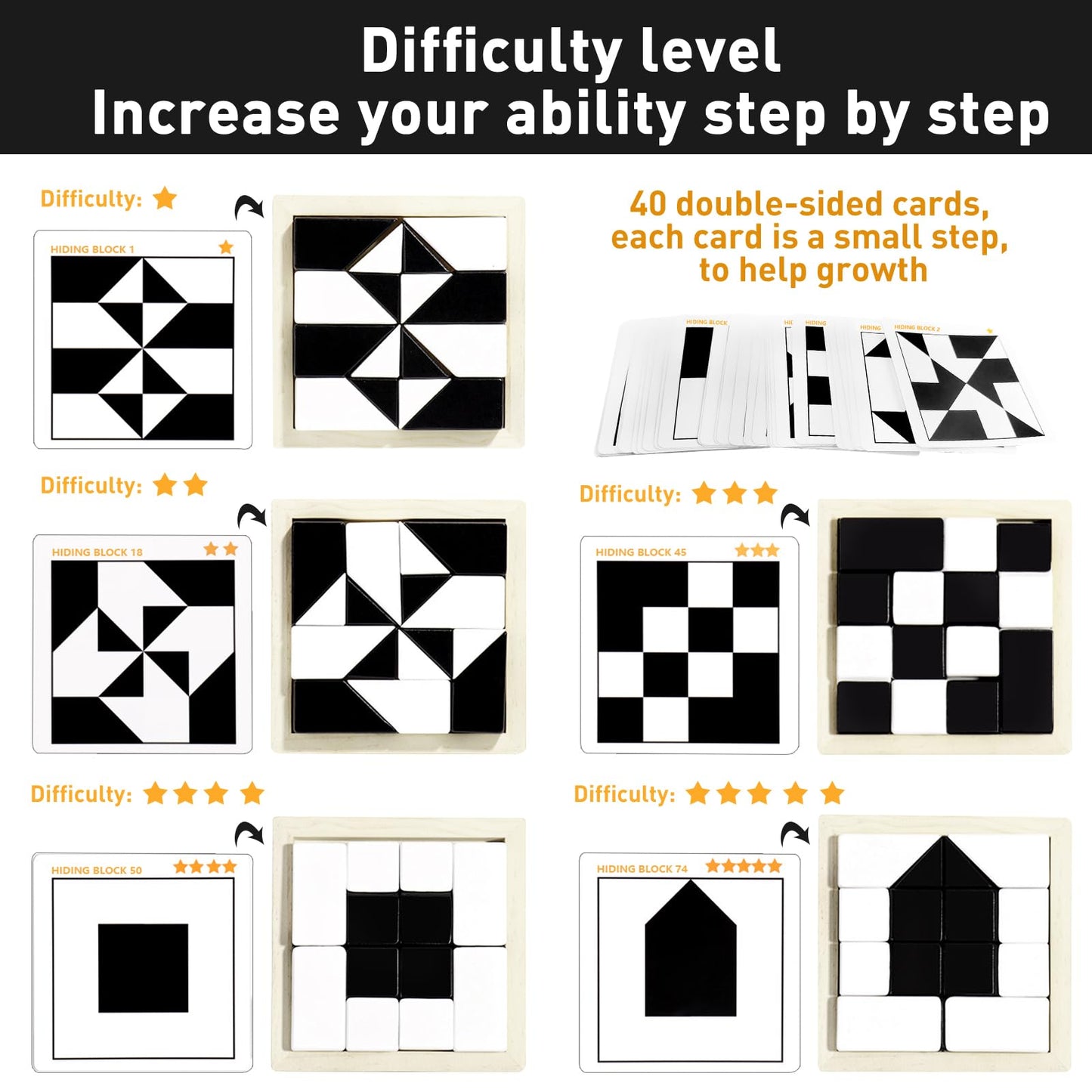🧩 Hidden Blocks Board Game: STEM-Approved Wooden Puzzle for Creative Minds