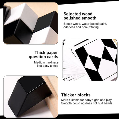 🧩 Hidden Blocks Board Game: STEM-Approved Wooden Puzzle for Creative Minds