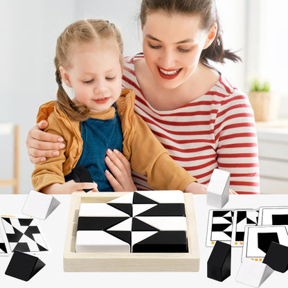 🧩 Hidden Blocks Board Game: STEM-Approved Wooden Puzzle for Creative Minds