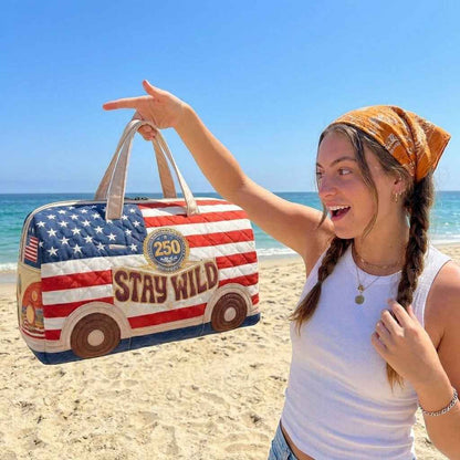 250th Quilted Travel Duffle Bag — Yours Free