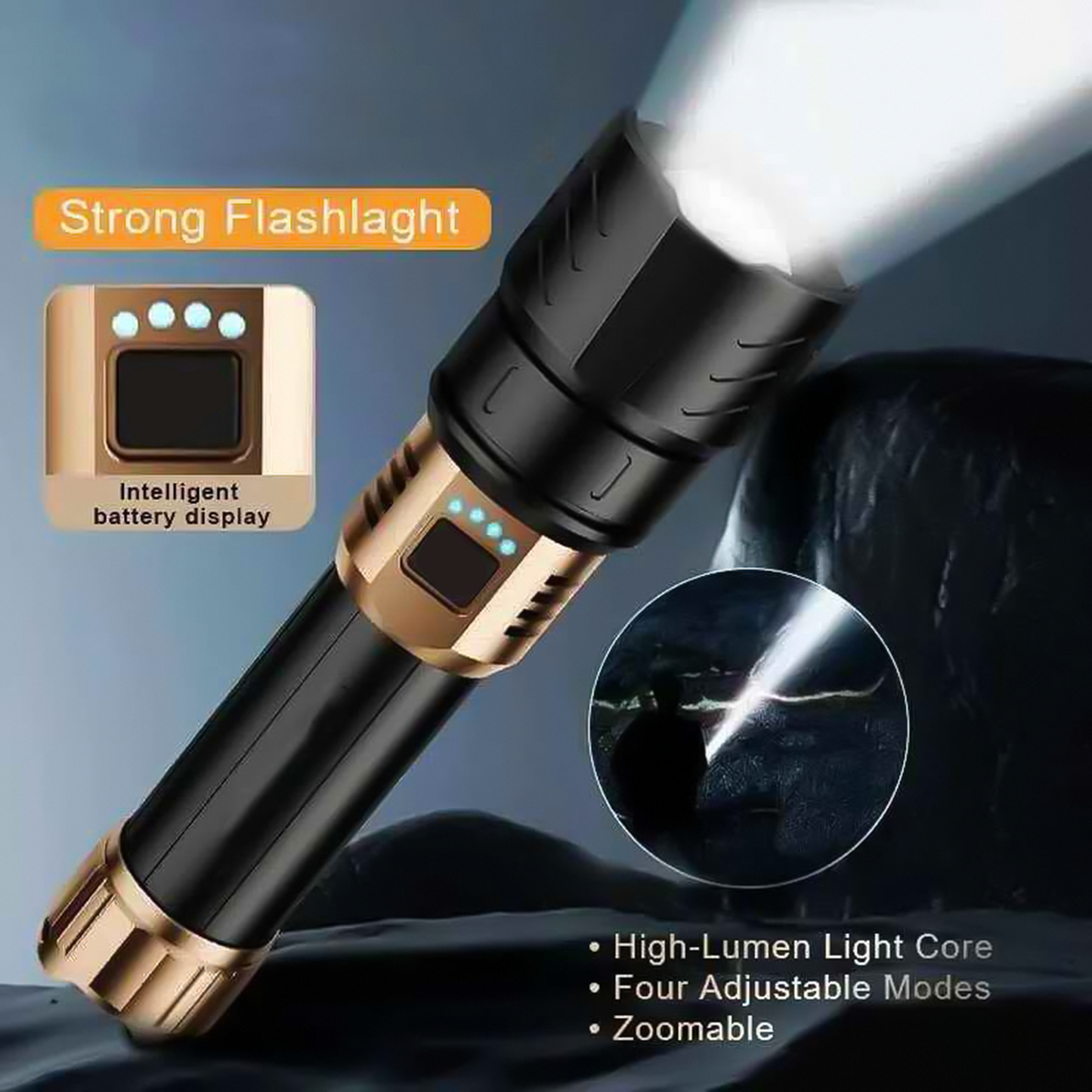 🔥Today 50% OFF ✨Strong Light🔦2026 The Ultimate 1097 Survival Flashlight