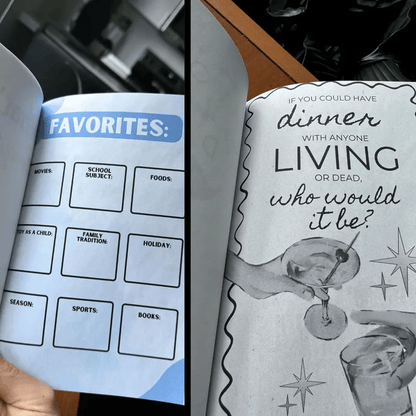 📖❤️Hey, Dad! Tell Me Something I Don't Know Journal—A Keepsake He’ll Cherish Forever