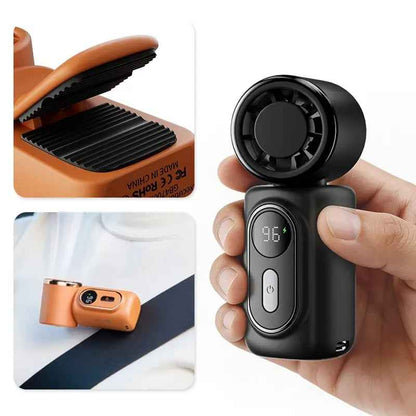 🔥Last Day Promotion| 🧊Mini Portable Handheld Clip Fan 💦– Brushless Motor, Cool Anytime, Anywhere💧