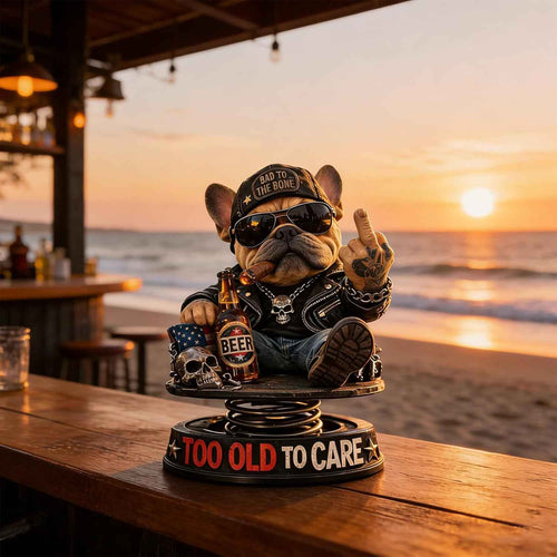 😆 The Grumpy Bobblehead That's Making Drivers Laugh