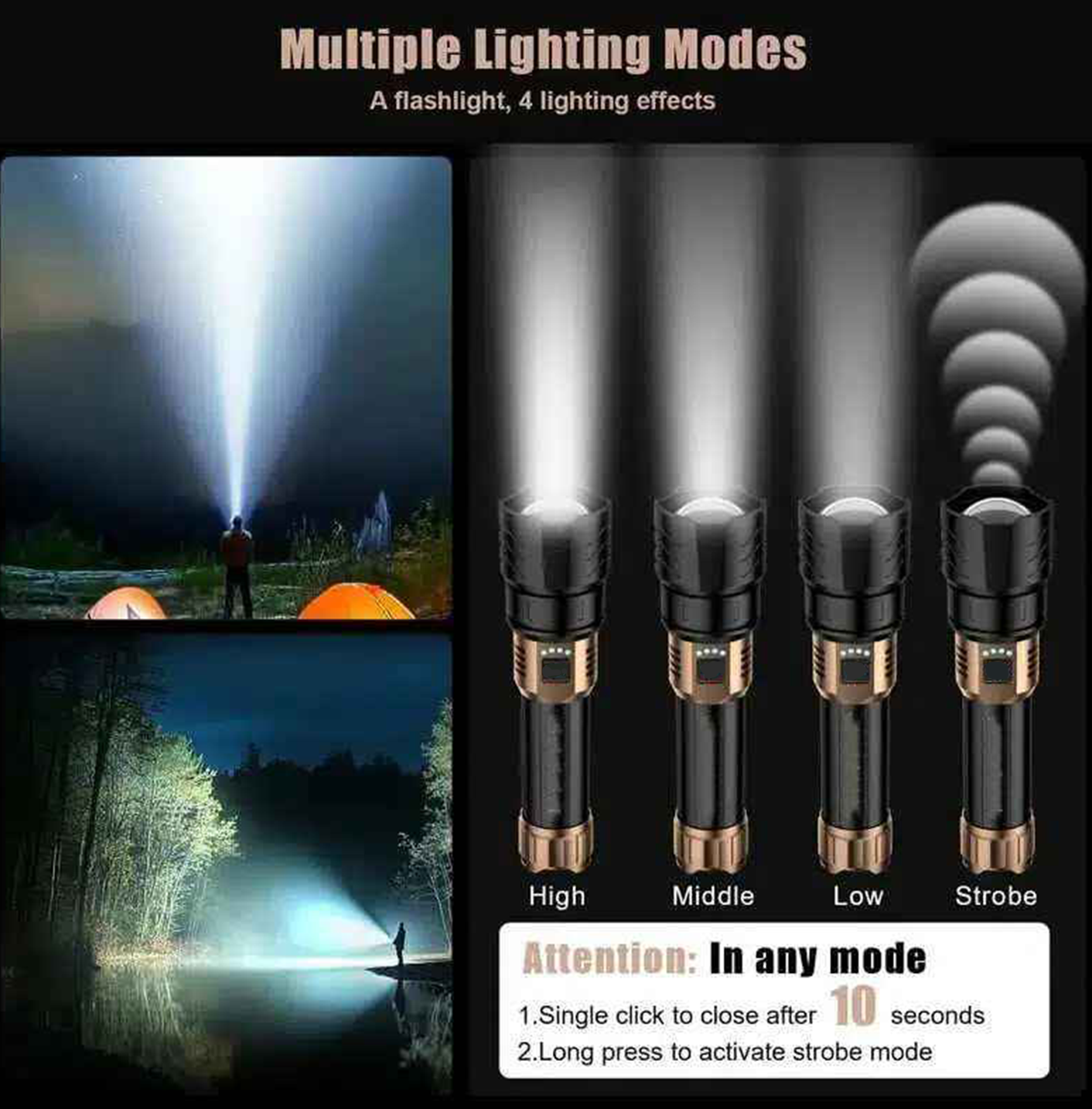 🔥Today 50% OFF ✨Strong Light🔦2026 The Ultimate 1097 Survival Flashlight
