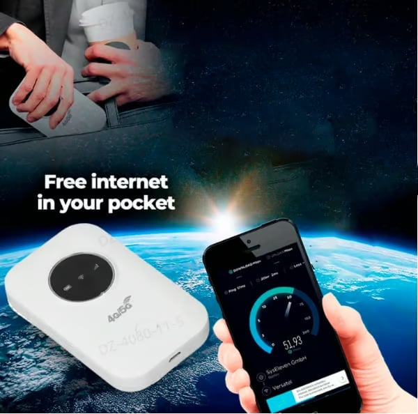🔥2026 HOT🔥Pocket WiFi [FREE INTERNET IN YOUR POCKET]