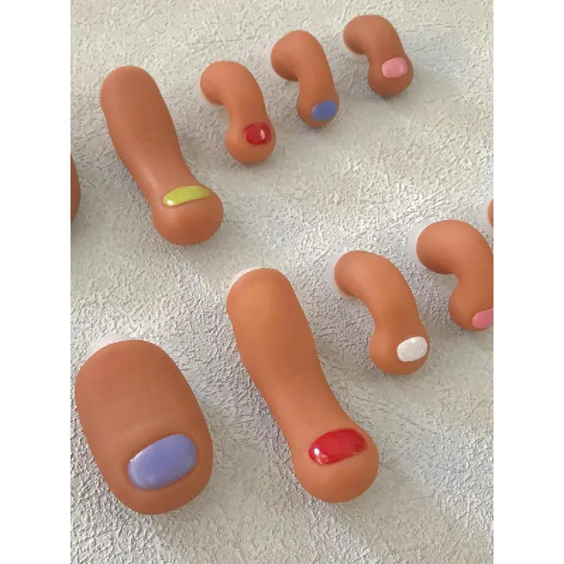 🎁Buy 1 Get 1 Free🎁| 🫧Novelty Cartoon Toes Design Crocs Shoe Decoration👣