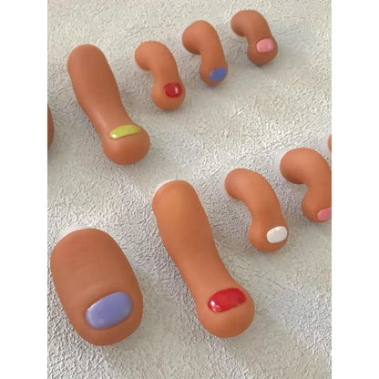 🎁Buy 1 Get 1 Free🎁| 🫧Novelty Cartoon Toes Design Crocs Shoe Decoration👣