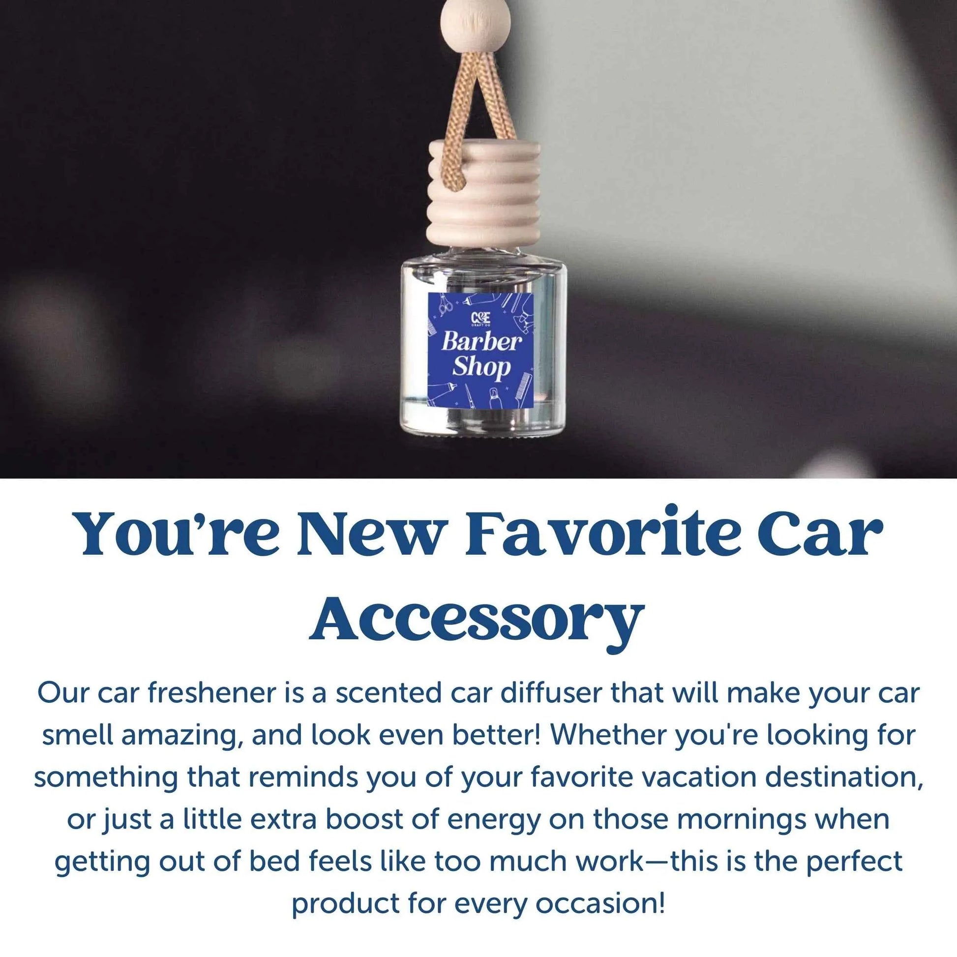 🚗 Scented Car Air Freshener | Long Lasting 60+ Days