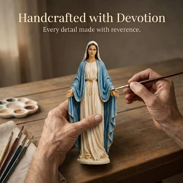 🙏✝️Limited Edition Jesus Christ, Virgin Mary Collectible Figure – A Sacred Keepsake of Faith & Grace