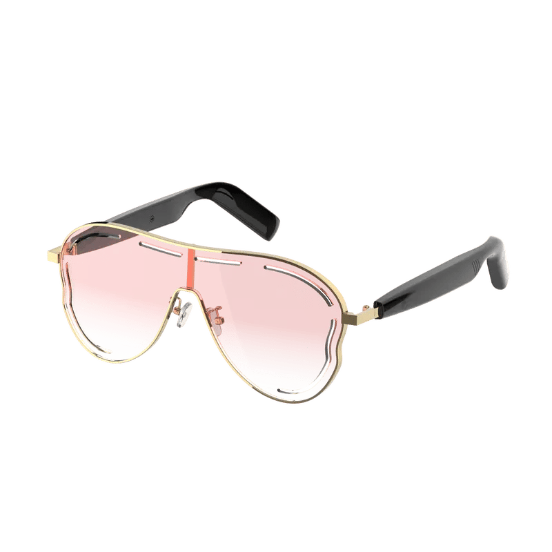 🎶⚡Wireless Audio Smart Glasses with Bluetooth 5.4 – Waterproof Sports Sunglasses with Anti-Blue Light & UV Shield – Ideal Tech Gadget Holiday Gift Idea 🕶️❄️
