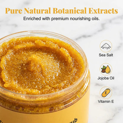 ✨ Turmeric Exfoliating Body Scrub – Reveal Smooth, Radiant Skin