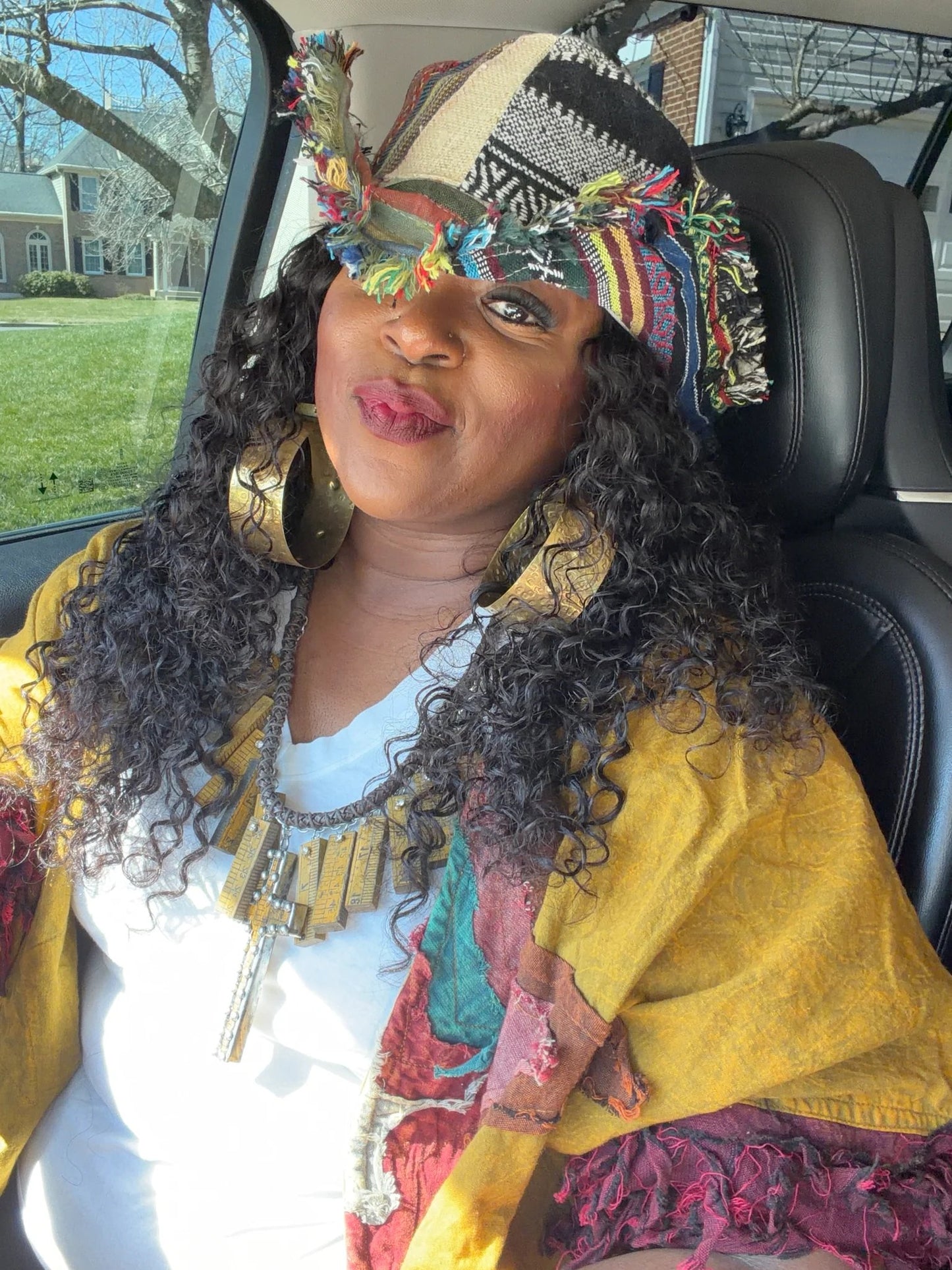 🔥Last Day 41% OFF - 🎩🍄Frayed Patchwork Bucket Hat(✨Shapeable Brim One-of-a-Kind Style}