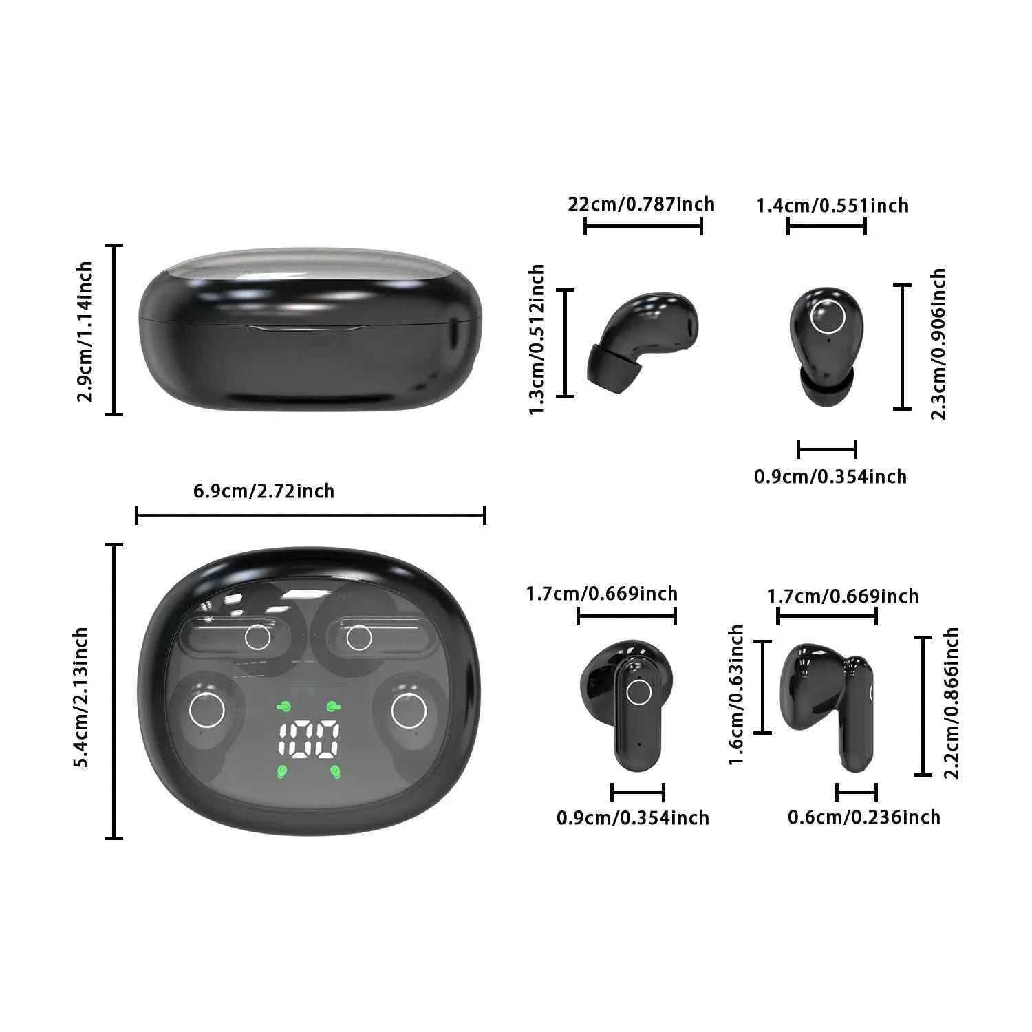 🎧 Mini Invisible Bluetooth Earbuds🎧