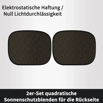 🚗Elektrostatische Sonnenschutzfolie für Autoseitenfenster – Sichtschutz, Hitzeschutz und Sonnenblende