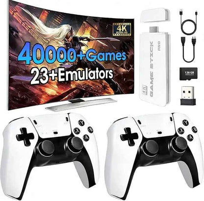 🔥 Retro Game Console | 40,000+ Built-in Games | 19 Emulators | 4K