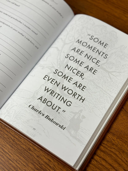 📖 Mother Story Journal | Keepsake Memory Book Gift