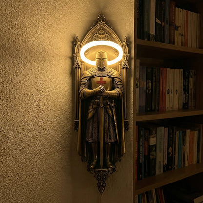 🛡️Illuminate Your Space With The Honor-Knight Wall Lamp✝️⚔️
