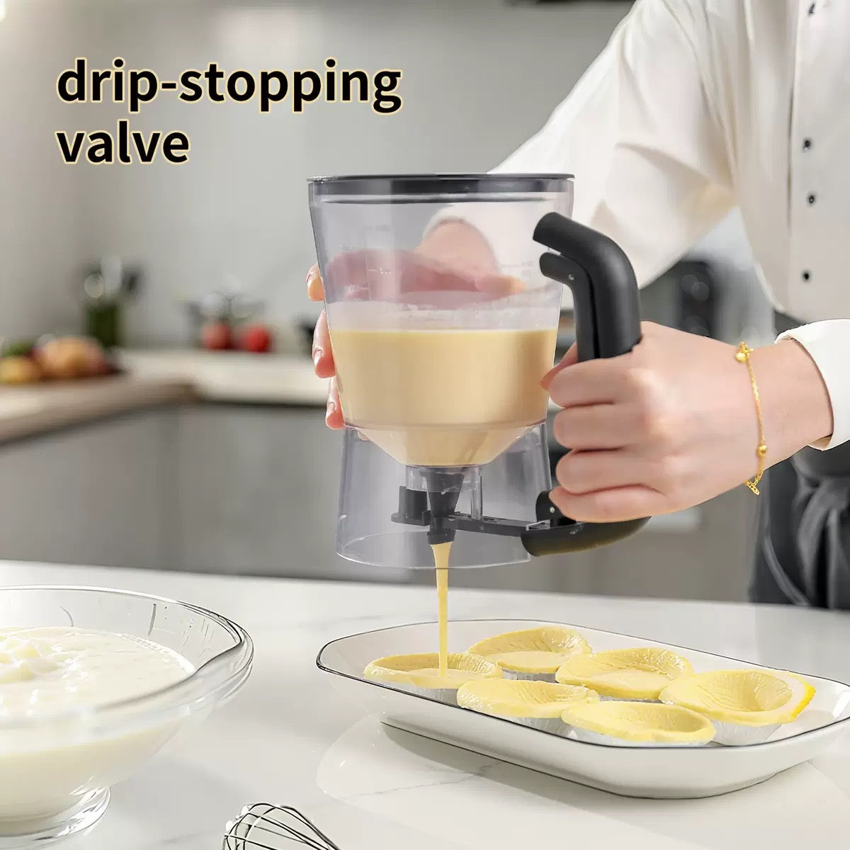 🔥HOT SALE🔥🧁Electric Batter Cupcake Pancake Cake Separator Dispenser Tool