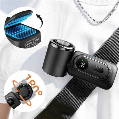 🔥Last Day Promotion| 🧊Mini Portable Handheld Clip Fan 💦– Brushless Motor, Cool Anytime, Anywhere💧