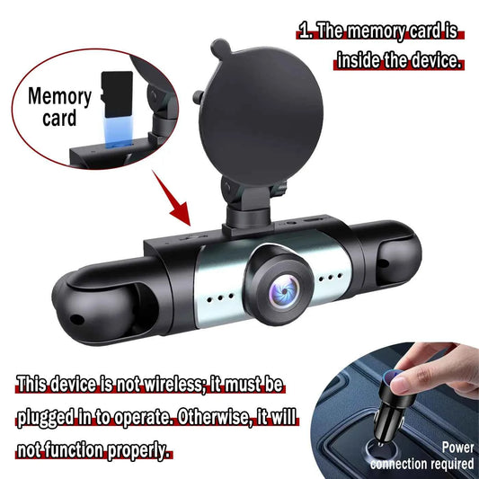 🚘 1080P Car DVR Camera | 24/7 Parking Monitoring Dash Cam