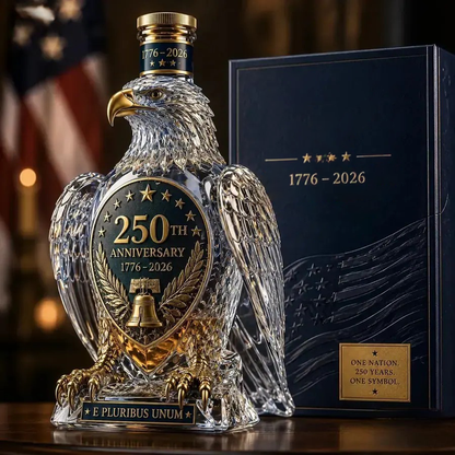Eagle Whiskey Bottle🦅American Eagle 250th Anniversary Commemorative Bottle
