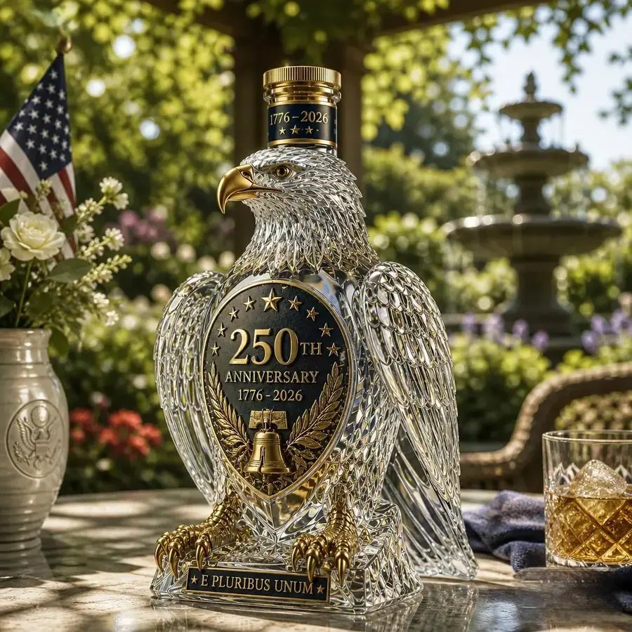 Eagle Whiskey Bottle🦅American Eagle 250th Anniversary Commemorative Bottle